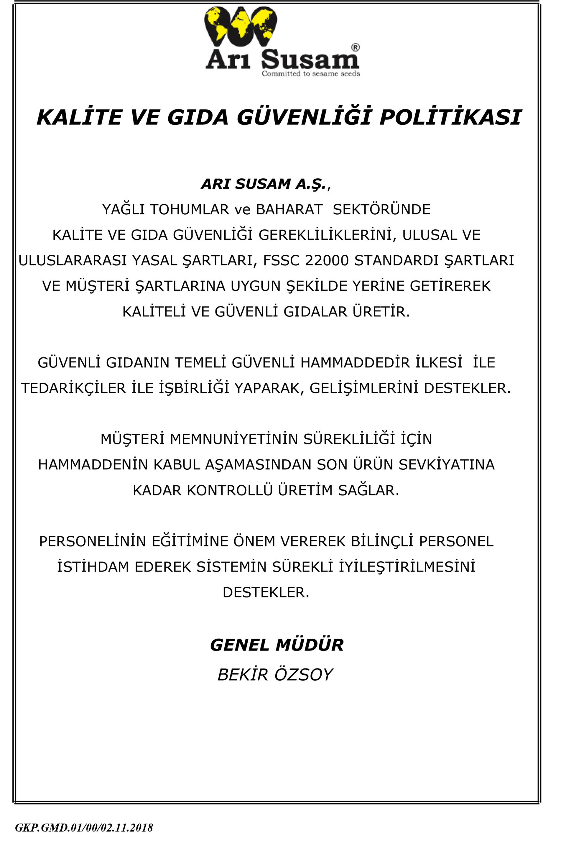 Arı Susam